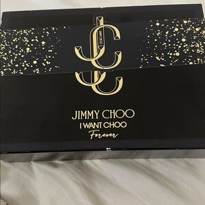 Jimmy Choo Black and Gold I Want Choo Forever Box